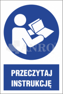 ZNAKI NAKAZU Z PODPISEM WG PN-EN ISO 7010:2012