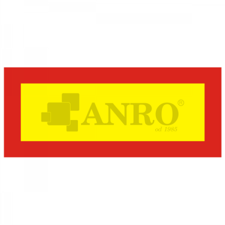 Tablica_wyrozniajaca_pojazdy_dlugie_naczepy_komplet_2_sztuki