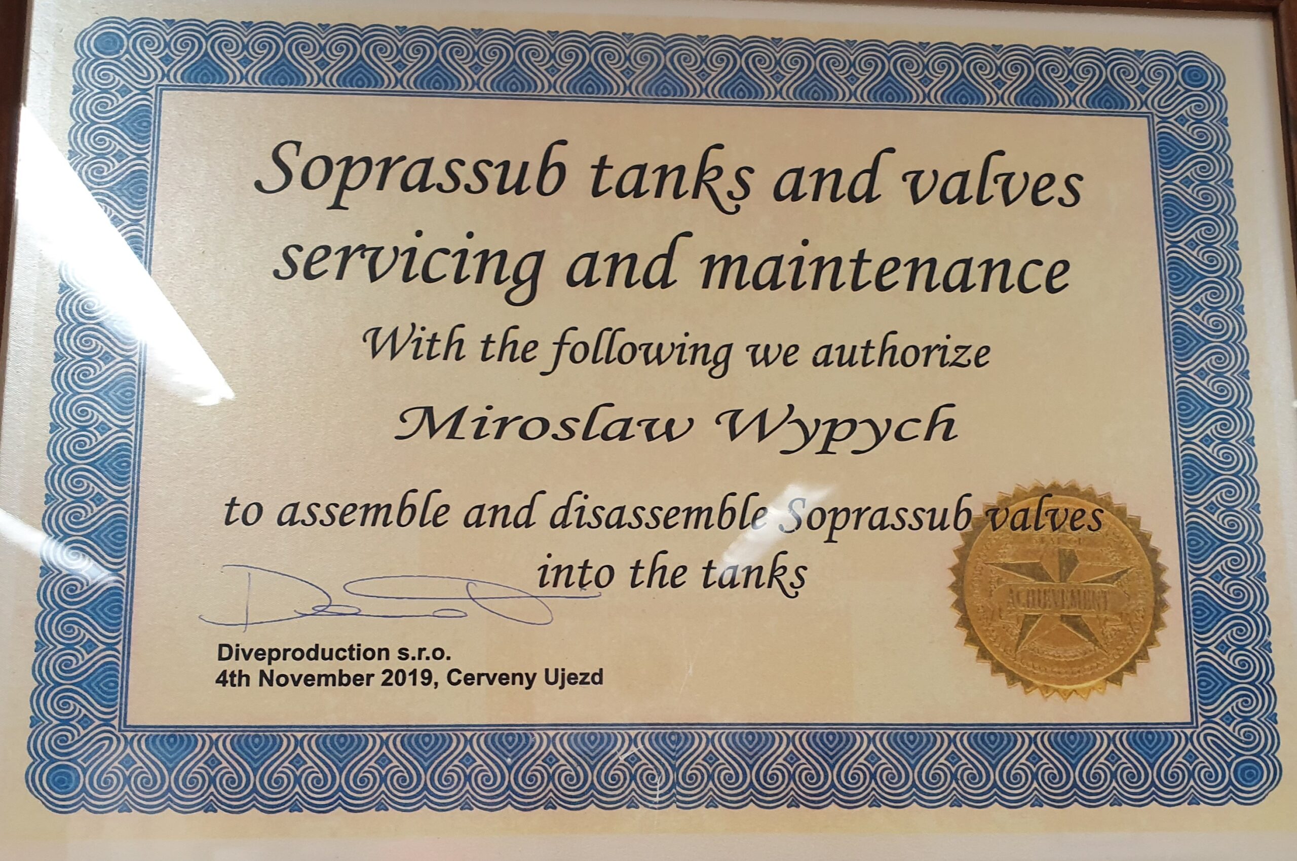 SOPRASSUB Mirosław Wypych 2019 pop